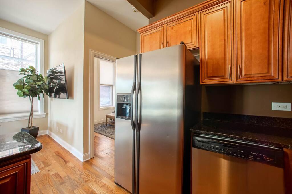 Getaway In The Heart Of Pilsen Chicago Apartamento Exterior foto